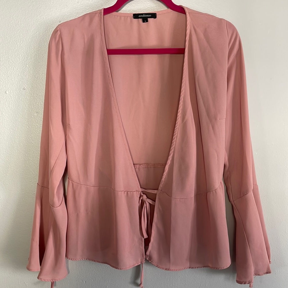 Ambiance top blouse size small